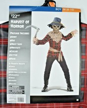California Harvest of Horror 7 PC Boy&#39;s Costume Med (8-10) New (Halloween) - £15.86 GBP