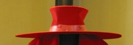 Alucard Costume HAT ONLY custom made in RED or BLACK or BROWN Hellsing C... - £40.06 GBP