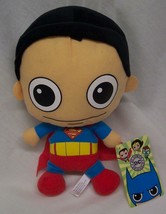 Dc Comics Baby Superman 9&quot; Plush Stuffed Animal Toy Jla Justice League New - £15.57 GBP