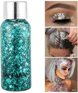 Mermaid Sequins Body Glitter Make Up Long Lasting Glitter for Body Face ... - £16.38 GBP