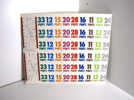 Dots postcard table of main combinations for making 99 cardboard -
show ... - £5.70 GBP