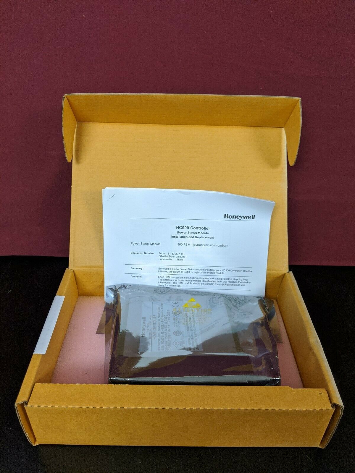 Honeywell 900PSM-0001 HC900 Controller Redundant I/O Power Status Module... - $220.50