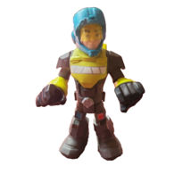 Fisher Price Rescue Heroes Landon Liftoff Figurine toy 2019 - £14.08 GBP