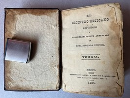 Antique Old Mexican CookBook Recipes El Cocinero Mejicano Volume II from... - $373.99