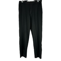 Puritan Men&#39;s Flat Front Dress Pants Size 30X30 Black - £7.44 GBP