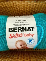 Bernat Softee Baby - DK weight 100% Acrylic yarn color 09 Aqua - £4.23 GBP