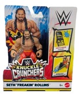 WWE Knuckle Crunchers Series 4 SETH ROLLINS Mattel 3.5&quot; Action Figure To... - $10.19 CAD