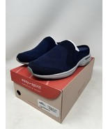Easy Spirit The Take Knit Eco Slip On Dark Blue Mule Shoes Size 8 M - $59.39