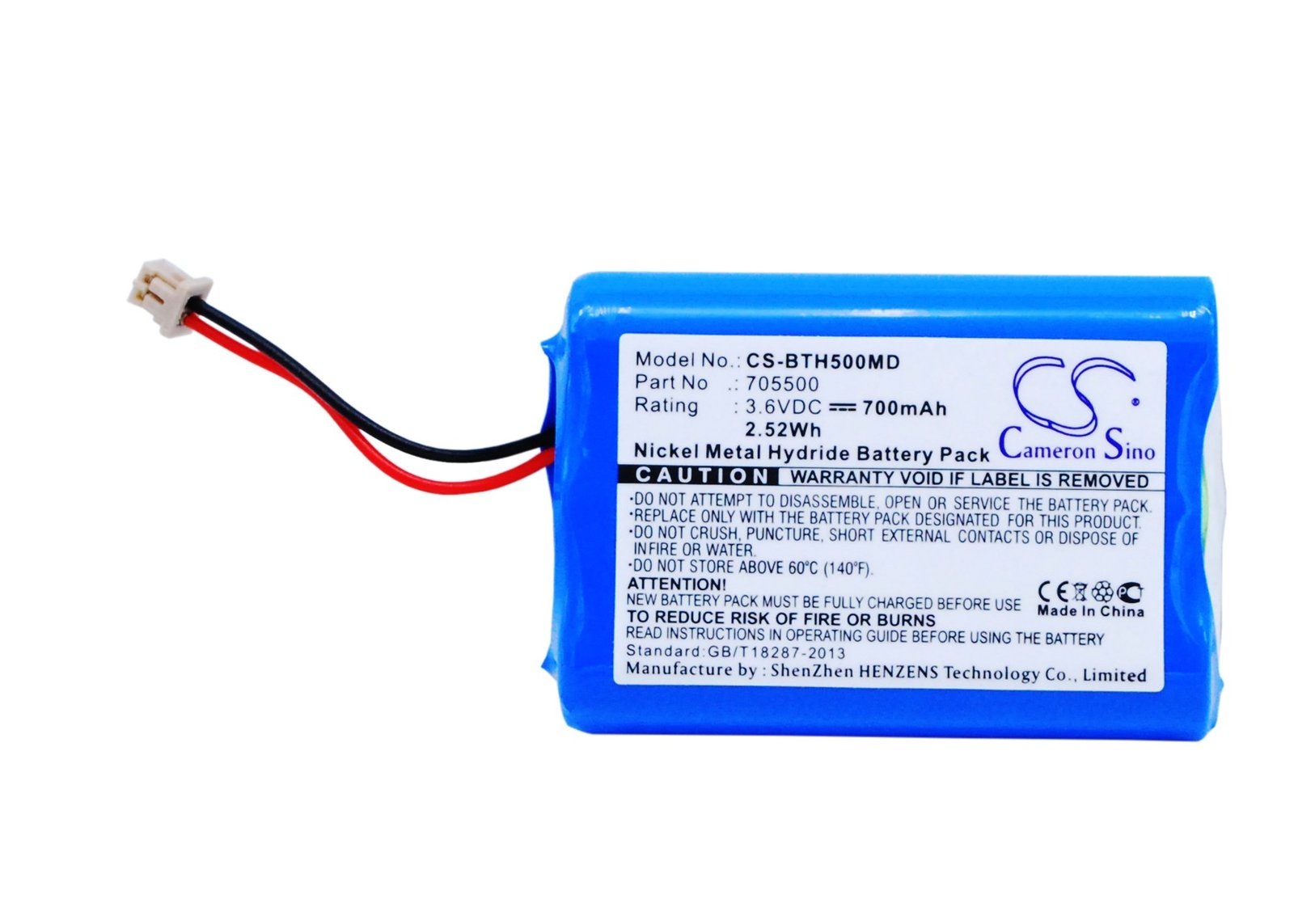 Cameron Sino Replacement Battery BrandTech Transferpette Multichannel Pi... - $22.26