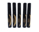 LOT OF 5 Elizabeth Arden Lasting Impression Mascara BLACK Travel Size FRESH - $11.28