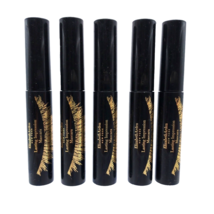 LOT OF 5 Elizabeth Arden Lasting Impression Mascara BLACK Travel Size FRESH - $11.28