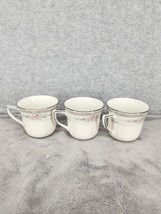 Vintage Noritake Rothschild Tea Cups 7293 Ivory China Set of 3 - $19.98