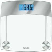 Taylor Digital Scales for Body Weight, Extra Highly Accurate 440 LB Capacity, Un - £43.95 GBP