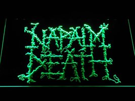 Napalm Death LED Neon Sign Hang Signs Wall Home Decor Craft - £20.53 GBP+