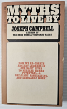 Myths To Live By By Joseph Campbell (Very Good Paperback) - £7.58 GBP