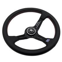 14 inch ND Leather Racing Steering Wheel Drifting - £72.28 GBP+