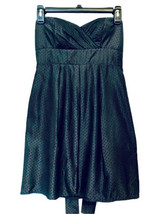 XXI Womens S/P Charcoal Modern Dot Bandeau Fully Lined Above Knee Dress - $16.95