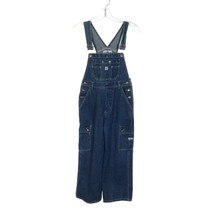 Womens Size Medium Gasoline Brand Vintage 90s 1990s Retro Denim Overalls - £65.12 GBP