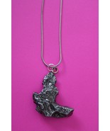 Meterorite Necklace W/ Chain Campo Del Cielo 15.3 Grams Genuine Dino Gir... - $53.47 CAD