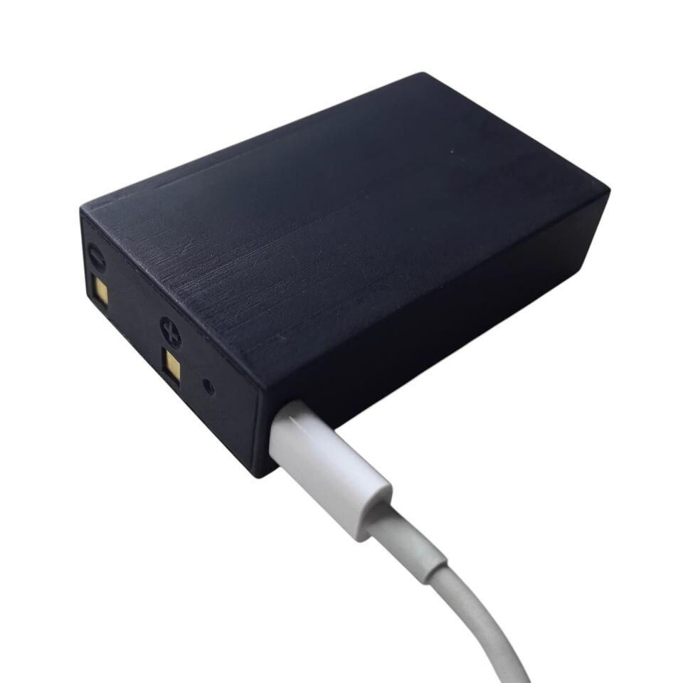 Upgraded USBC Rechargeable Battery Case For SONY MD MZ-1 MZ-2P BP-MZ1  			