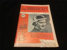 Workbasket Magazine September 1952 Crochet a Flower Hat, Knot Stitch Head Scarf - $6.00