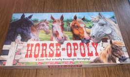 HORSEOPOLY Board Game ~ (Monopoly Style) 100% COMPLETE - $8.90