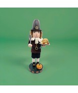 Pilgrim Nutcracker 14&quot; Vintage Fall Autumn Thanksgiving Decor, Turkey &amp; ... - $21.90