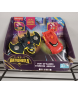 Fisher-Price DC Batwheels Light-Up Toy Cars 2-Pack Redbird and Batwing t... - $28.13