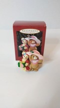 Hallmark Keepsake Christmas Ornament SISTER TO SISTER 1996 Teddy Bear Joyce Lyle - $4.83