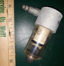 20AA89 AIR COMPRESSOR LINE FILTER, 150PSI RATED, GOOD CONDITION - $4.90
