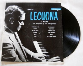 Ernesto Lecuona Al Piano con Orquesta y Sus Interpretes-Cuban Artist-Ant... - £9.91 GBP
