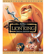 The Lion King (DVD, 2003, 2-Disc Set, Platinum Edition) - £3.13 GBP