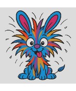 Colorful hare - Cross Stitch Pattern PDF - Instant Download - $93.40 MXN