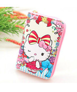 Wink Fashion Wallet Hello Kitty Round Zip Wallet Kawaii Pink White Melod... - £6.22 GBP