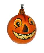 Smiling Jack O Lantern Pumpkin Vintage Style Halloween Ball Ornament Dec... - $9.50