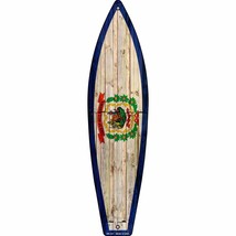 West Virginia State Flag Novelty Surfboard SB-147 - £19.48 GBP