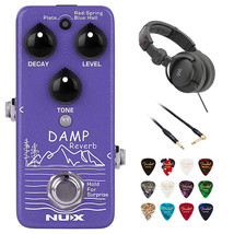 Damp Reverb Guitar Effects Pedal With Plate, Spring, And Hall - £128.95 GBP
