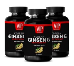 enhancement pills sexual - KOREAN GINSENG 350MG - immune support adults - 3 Bott - $33.62