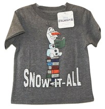 Disney Frozen 2 Olaf Boys Tee T-Shirt Nwt Toddler&#39;s Size 2T, 3T, 4T Or 5T - £11.29 GBP