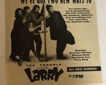 Trouble With Larry Vintage Tv Guide Print Ad Bronson Pinchot Courtney Co... - £4.66 GBP