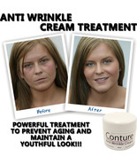 CONTURE ANTI AGING CREAM LOTION STOP WRINKLE CROWS FEET YOUNG SKIN - $509.13 MXN