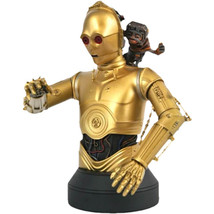 Star Wars C-3PO &amp; Babu Frik 1:6 Scale Bust - £156.31 GBP