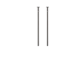 2 Piece Chrome Wand Set 32mm - €7,88 EUR
