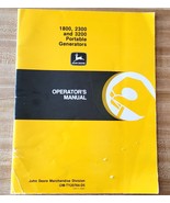 Operator&#39;s Manual John Deere 1800 2300 3200 Portable Generators OM-TY207... - £5.41 GBP