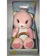 Care Bears Baby 2002 Cheer Bear Talking 9” Stuffed Plush Pink Teddy Bear NIB - £15.68 GBP