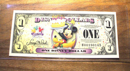 2009 DISNEY DOLLAR - MICKEY SERIES &quot;D&quot; - Celebrate - Mint Condition - $23.95