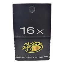 Mad Catz 16x Memory Cube Nintendo GameCube 1019 Block Black Memory Card - $19.95