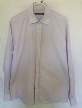 Sean John Tailored Mens Dress Shirt Size 16.5 34/35 Long Sleeve Button Down - £14.55 GBP