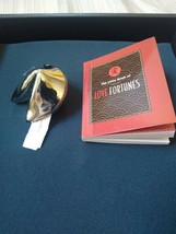 Chrome Plated Fortune Cookie Jewelry Box - Do It Yourself Fortunes ~ New... - $6.79 CAD