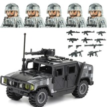 5PCS America Army Combat Uniform Special Forces Figures Building Block N... - £38.39 GBP